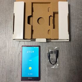 docomo ドコモ AQUOS ZETA SH-01H マジェンタ 訳あり