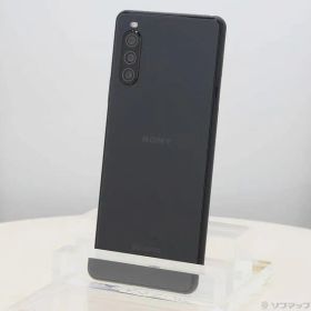 ソフマップ 〔中古品〕 Xperia 10 II 64GB ブラック SO-41A docomoロック解除SIMフリー【305】
