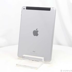 (中古)Apple iPad 第6世代 32GB スペースグレイ MR6N2J/A docomoロック解除SIMフリー(377-ud)