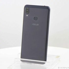 【中古】ASUS(エイスース) ZenFone Max M2 32GB ミッドナイトブラック ZB633KL-BK32S4 SIMフリー 【305-ud】