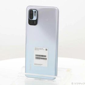 【中古】Xiaomi(シャオミ) Redmi Note 10 JE 64GB クロームシルバー XIG02 auロック解除SIMフリー 【305-ud】