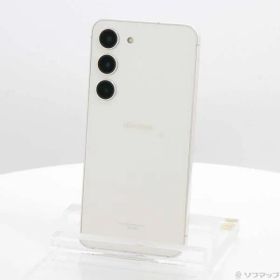 ソフマップ 〔中古品〕 Galaxy S23 256GB クリーム SC-51D docomo SIMフリー【348】