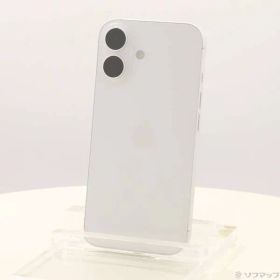 ソフマップ 〔中古品〕 iPhone16 128GB ホワイト MYDR3J／A SIMフリー【305】