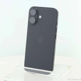 ソフマップ 〔中古品〕 iPhone16 128GB ブラック FYDQ3J／A SIMフリー【269】