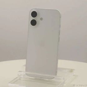 ソフマップ 〔中古品〕 iPhone16 128GB ホワイト MYDR3J／A SIMフリー【305】