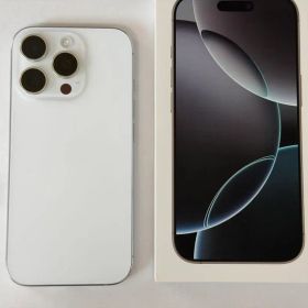 【美品】iPhone16 Pro Simフリー 256GB ホワイトチタニウム