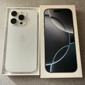 【美品】 Apple iPhone16Pro 256GB ホワイトチタニウム