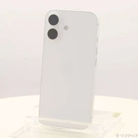 ソフマップ 〔中古品〕 iPhone16 256GB ホワイト MYDX3J／A SIMフリー【305】