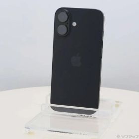 ソフマップ 〔中古品〕 iPhone16 512GB ブラック MYE23J／A SIMフリー【269】