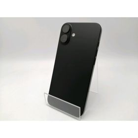 【中古】Apple 国内版 【SIMフリー】 iPhone 16 Plus 128GB ブラック MXVA3J/A【ECセンター】保証期間１ヶ月【ランクB】