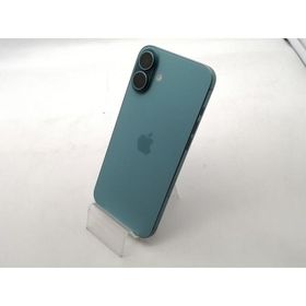 【中古】Apple SoftBank 【SIMフリー】 iPhone 16 Plus 256GB ティール MXVL3J/A【OSU301】保証期間１ヶ月【ランクC】