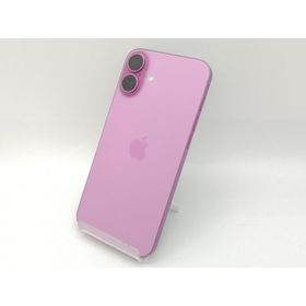 【中古】Apple 国内版 【SIMフリー】 iPhone 16 Plus 128GB ピンク MXVD3J/A【三宮センター】保証期間１ヶ月【ランクB】