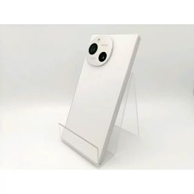 【中古】SHARP 国内版 【SIMフリー】 AQUOS R9 ホワイト 12GB 256GB SH-M28【ECセンター】保証期間1ヶ月【ランクB】