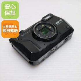 美品 WG-6 ブラック 即日発送 RICOH コンパクトデジタルカメラ 土日祝発送OK