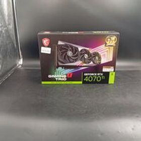 中古 MSI GeForce RTX 4070 Ti GAMING X TRIO 12G (RTX4070Ti 12GB) 154204 状態： B:良品