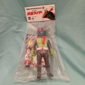 東映レトロソフビコレクションEX 原作版 仮面ライダー（設定画カラー・マスク取れ仕様） メディコムトイ