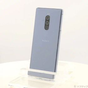 【中古】SONY(ソニー) Xperia 1 64GB グレー SOV40 auロック解除SIMフリー 【251-ud】