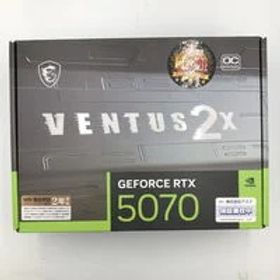 中古 MSI GeForce RTX 5070 12G VENTUS 2X OC(12GB PCI-E 5070 ) 4680003989 状態： C:並品