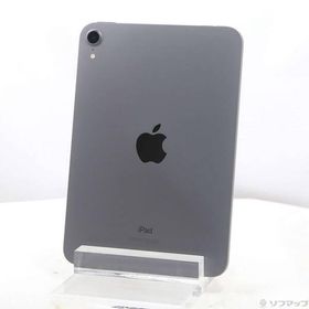 〔中古〕Apple(アップル) iPad mini 第6世代 64GB スペースグレイ MK7M3J／A Wi-Fi〔377-ud〕