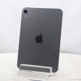 〔中古〕Apple(アップル) iPad mini 第6世代 64GB スペースグレイ MK7M3J／A Wi-Fi〔269-ud〕