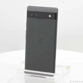 【中古】GOOGLE(グーグル) Google Pixel 6a 128GB チャコール GB17L au SIMフリー 【352-ud】