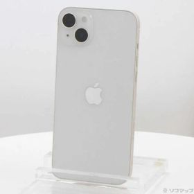 ソフマップ 〔中古品〕 iPhone14 Plus 128GB スターライト MQ4D3J／A SIMフリー【305】