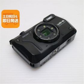 美品 WG-6 ブラック 即日発送 RICOH コンパクトデジタルカメラ あすつく 土日祝発送OK