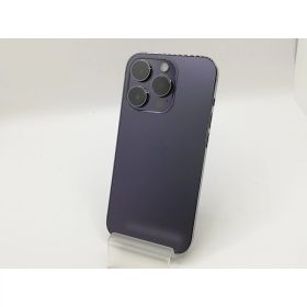 【中古】Apple 国内版 【SIMフリー】 iPhone 14 Pro 512GB ディープパープル MQ283J/A【戸塚】保証期間1ヶ月【ランクC】
