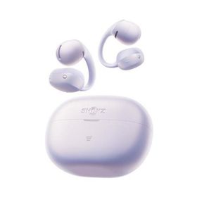 【長期保証付】Shokz(AfterShokz)(ショックス(アフターショックス)) OpenDots Air デイブレイクパープル 完全ワイヤレスイヤホン SKZ-EP-000073 イヤーカフ型 AI