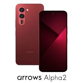FCNT arrows Alpha2（8GB/256GB）- レッド（SIMフリー版） PBCR0006JP