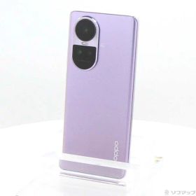 【中古】OPPO(オッポ) OPPO Reno10 Pro 5G 256GB グロッシーパープル CPH2541PL SIMフリー 【262-ud】