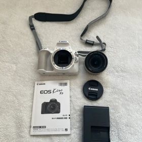 WiFi搭載＆軽量 Canon EOS Kiss X9 ホワイト レンズキット