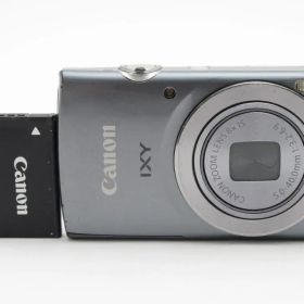 Canon IXY 160 グレー バッテリー付 デジカメ