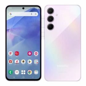 【中古】【安心保証】 Galaxy A55 5G SC-53E[128GB] docomo オーサムライラック