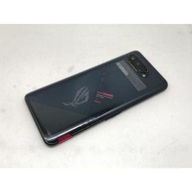【中古】ASUS 国内版 【SIMフリー】 ROG Phone 5 ファントムブラック 16GB 256GB ZS673KS-BK256R16【宇田川】保証期間１ヶ月【ランクC】