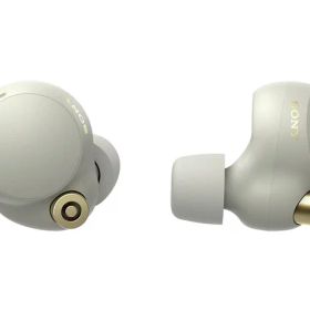 WF-1000XM4 プラチナシルバー 新品・未開封品 SONY ワイヤレスイヤホン 【訳あり：倉庫移動中に外箱傷あり】