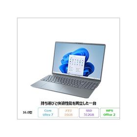 富士通 LIFEBOOK PH77/J3 ノートPC FMVP77J3H0 Windows11 Office付き CoreUltra7 155H 16GB SSD512GB 16.0インチ 再生品Bランク