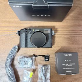 大幅値下げ FUJIFILM X100VI ブラック おまけ多数 メーカー保証残