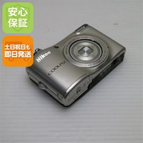 【中古】 超美品 COOLPIX L32 シルバー 安心保証 即日発送 コンデジ Nikon 本体 土日祝発送OK