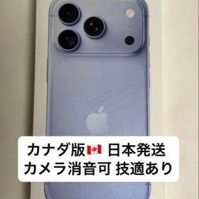 iPhone 18 Pro グレイシャー 256GB カナダ版 技適あり