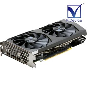 ZOTAC Technology Limited GeForce RTX 3060 Ti 8.0GB DisplayPort 1.4a *3/HDMI 2.1 *1 PCI Express 4.0 x16 ZT-A30610H-10MLHR【中古グラフィックボード】