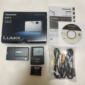 パナソニックデジタルカメラ DMC-FP1 LUMIX ジャンク品 ケーブル付き
