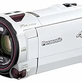 【中古】【39shop】パナソニック★4K ビデオカメラ VX992M 64GB 光学20倍ズーム ピュアホワイト HC-VX992M-W（良い）