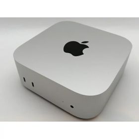 【中古】Apple Mac mini M4(CPU:10C/GPU:10C) 16GB/256GB シルバー MU9D3J/A (M4・2024)【津田沼】保証期間1ヶ月【ランクA】