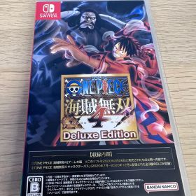 ☆【動作未確認】ONE PIECE 海賊無双4 Deluxe Edition Nintendo Switch ソフト キャラクターパス収録【ゲームソフトゲーム機】【1】