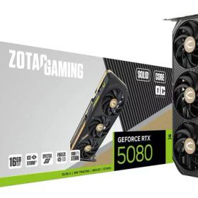 ZOTAC GAMING GeForce RTX 5080 SOLID CORE OC 16GB GDDR7 グラフィックスボード ZT-B50800J2-10P VD9142