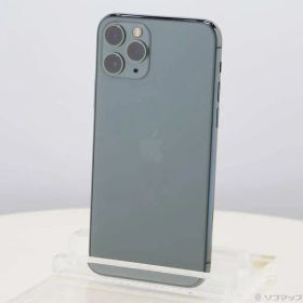 ソフマップ 〔中古品〕 iPhone11 Pro 256GB ミッドナイトグリーン NWCC2J／A au【305】