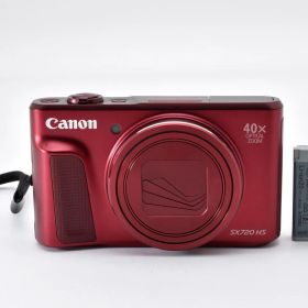 ★美品★ Canon キャノン PowerShot SX720 HS レッド PC2272 パワーショット コンパクトデジタルカメラ ＃4994