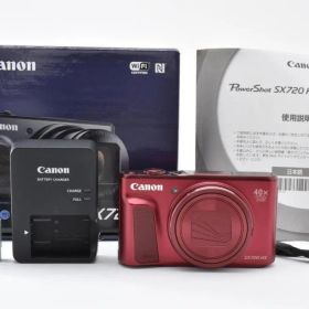 ほぼ新品 Canon PowerShot SX720 HS レッド 2094