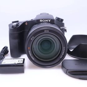 【美品】SONY Cyber-shot RX10IV ブラック 1.0型積層型CMOSセンサー 光学ズーム25倍(24-600mm) 可動式液晶モニター 4K動画記録 DSC-RX10M4 ソニー コンパクトデジタルカメラ